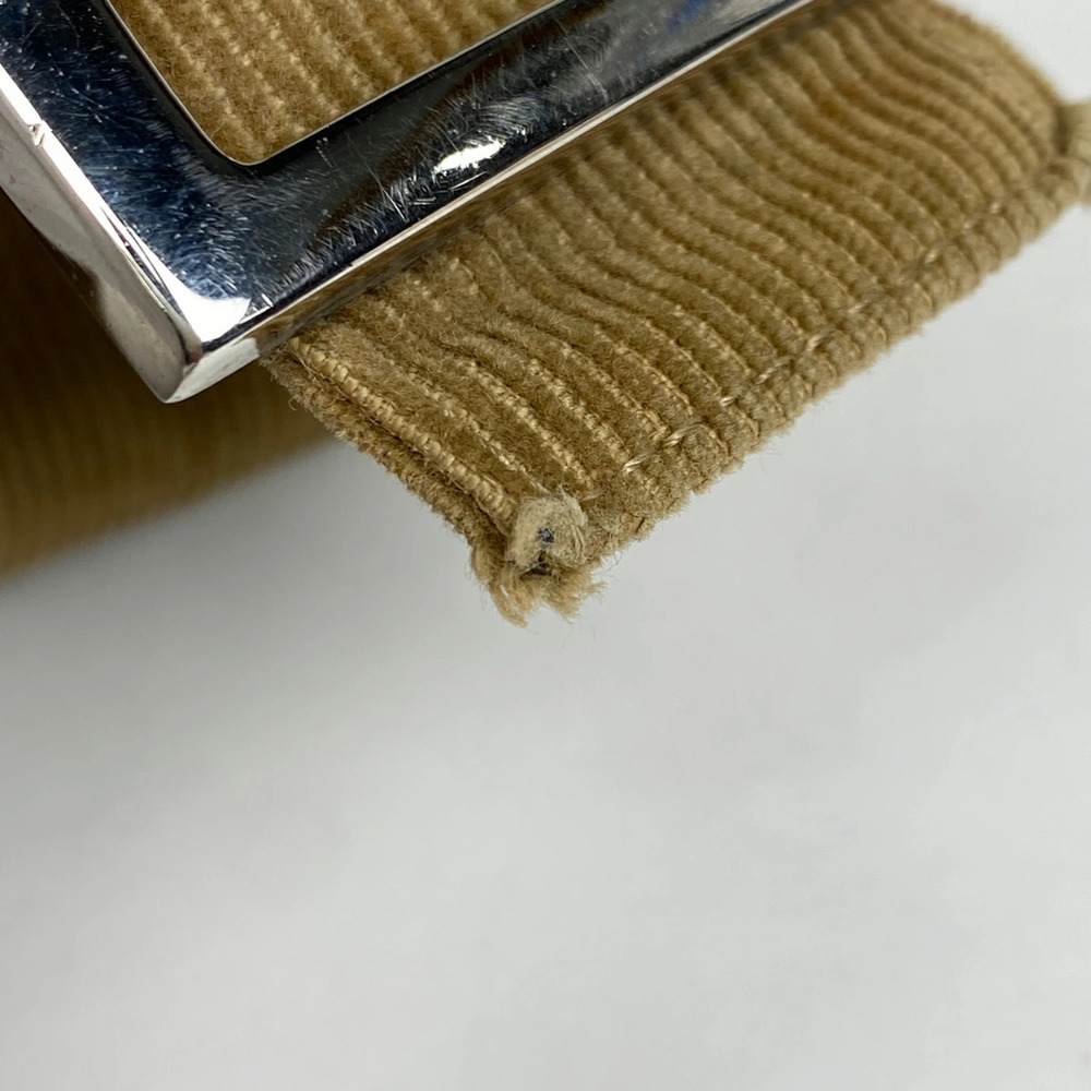 Fendi Zucca Logo Handbag Corduroy Brown - Picture 5 of 7
